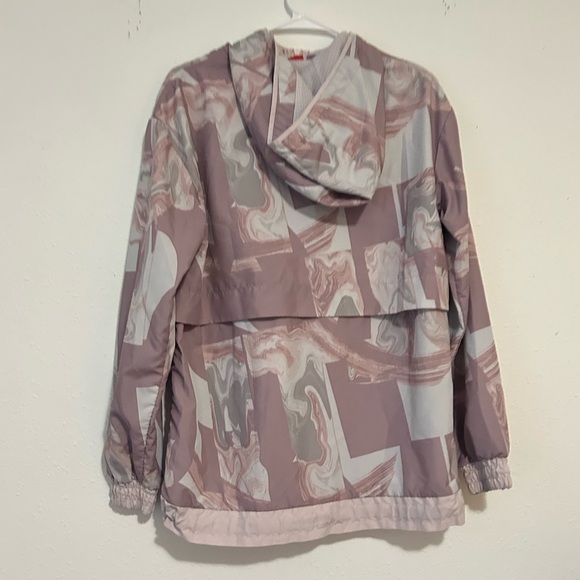 Nike Sportswear Windbreaker Marble All Over Print Jacket Size Medium - Picture 5 of 8